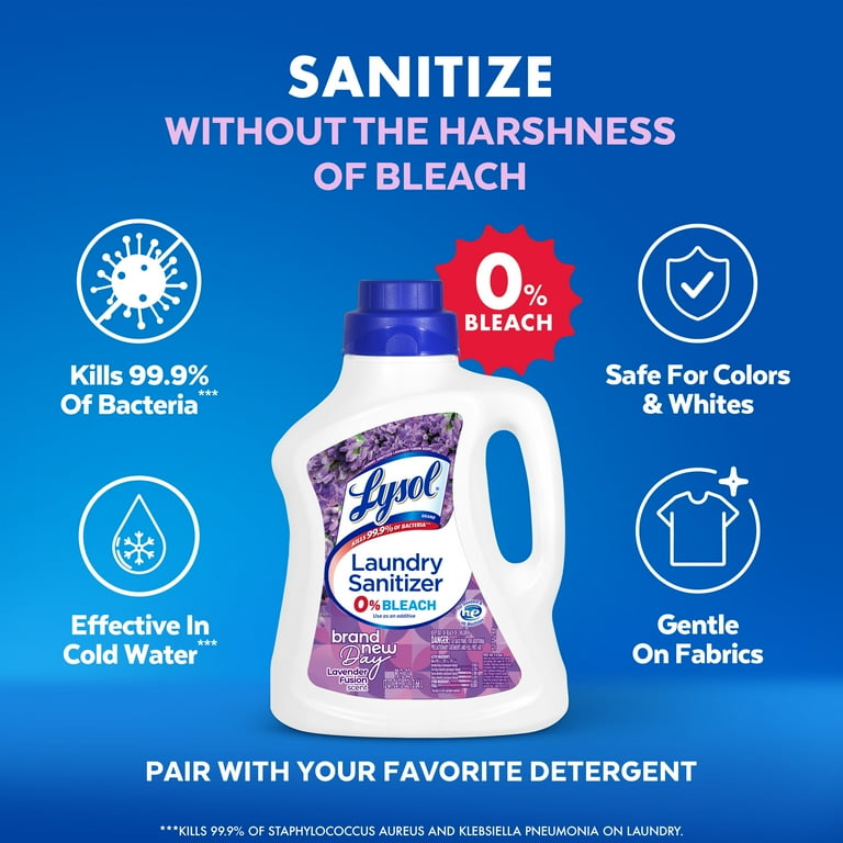 Lysol® Laundry Sanitizer Additive, Eliminates Odor Causing