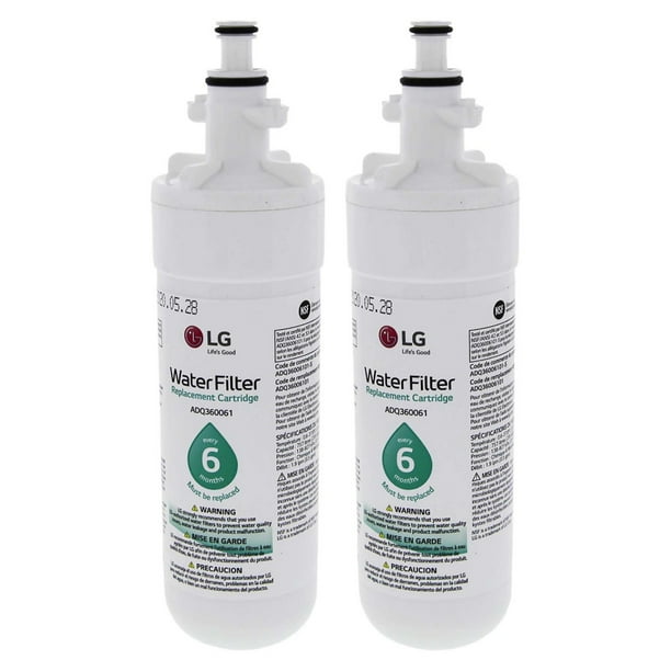 LG LT700P Refrigerator Water Filter (2Pack)