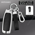 thumbnail image 4 of For Mitsubishi B 5 buttons key case 2021 2022 2023 Smart Protector Shell Zinc alloy Car Remote Key Cover Case Shell Fob, 4 of 26
