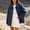 Blue, variant on Gamivast Faux Suede Shacket for Women-Button Down Jacket Collared Long Sleeve Fall Outerwear Coat with Front Pockets