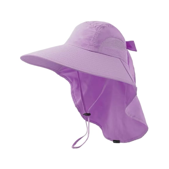 Wosthever Manténgase fresco y protegido con el sombrero para el sol para mujer, para senderismo, aventuras, sombreros para el sol para mujer, Ropa Deportiva, Zapatos púrpura