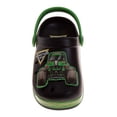 thumbnail image 5 of Monster Jam Boys Grave Digger Slip-On Clogs with Back Strap (Toddler), Green, Size: 11-12, 5 of 7