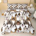 thumbnail image 2 of Kawaii Dog Comforter Twin Size,Dogs Comforter Set For Kids Teens Girls, 2 of 7
