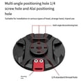 thumbnail image 2 of Magnetic Base Mobile Phone Holder 1/4in Arri Hole for IPhone 16 15 14 12 Magsafe Phone Stand Tripod, 2 of 5