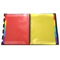 thumbnail image 2 of 2X Music Themed Folder Holder Writable Musicians Treble Clef Sheets Piano Choir Song Recitals Concert Protector 20 Page, 2 of 5