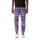 thumbnail image 3 of Puntoco Pantalones holgados con bolsillos y cordón de gran tamaño con estampado para hombre, 3 of 6