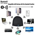 thumbnail image 2 of GRNSHTS Bluetooth Hat Beanie for Mens Gifts, Music Hat with Wireless Bluetooth V4.2 Winter Hat Built-in HD Stereo Speakers & Microphone with Rechargeable USB for Winter Outdoor Sports (Black), 2 of 7