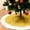 Gold, variant on YOHAVEN 36 Inch Sequin Christmas Tree Collar Double Layer Velvet Tree Skirt Sparkling Holiday Tree Base Cover for Indoor Outdoor Party Home Office Decor
