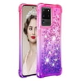 thumbnail image 2 of Funda para Samsung Galaxy S20 Ultra 5G Transparente con Brillos Carcasa Protectora Antigolpes con Glitter Brillante, 2 of 5