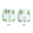 thumbnail image 3 of Gukieu Kawaii Frogs Print Women's Sports Shorts with Drawstring Elastic Waistband for Running, Yoga, Fitness-XX-Large, 3 of 7