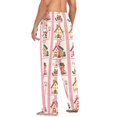 thumbnail image 3 of FORMRS Mens Pajama Pants with Pockets Sleepwear Lounge Bottoms Sizes S-2XL, Green Christmas Houses, 3 of 7