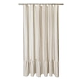 thumbnail image 2 of Beautiful Fawn Mix & Match Stripe Shower Curtain by Drew Barrymore, Cotton & Polyester, 72" x 72", 2 of 9