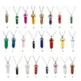thumbnail image 2 of yingyy Hexagon Column Charm Exquisite Gifts Hanging Pendants Crystal Necklace Bracelet Earring Keychains Decorations Painting Stone 1Set, 2 of 6