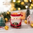 thumbnail image 3 of Sziqiqi Christmas Wax Melt Warmer Lamp: Ceramic Red Santa Claus Electric Fragrance Burner for Flameless Scented Wax, Cute Winter Home Holiday Decor Gift for Mom Baby Pet Safe Flameless Heating, 3 of 10