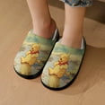 thumbnail image 7 of Kids Winnie The Pooh Slippers Boys Girls Non-Slip Fuzzy House Slippers Warm Soft Plush Winter House Shoes Slip-On Shoes, 7 of 7