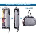 thumbnail image 3 of Bolsas colgantes para ropa MISSLO para viajes y almacenamiento en el armario, 3 of 7