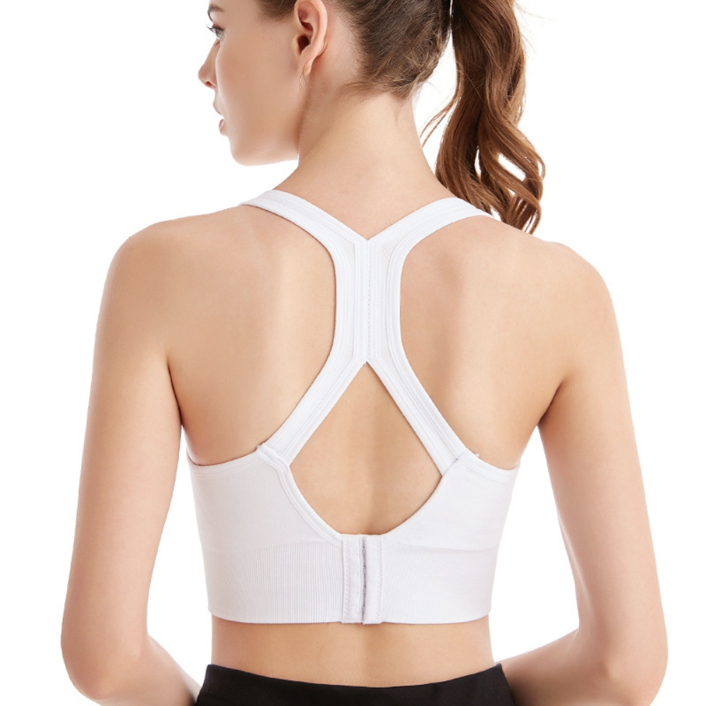 Spdoo Sports Bra for Women, CrissCross Back Padded Strappy Sports Bras