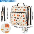 thumbnail image 2 of FORMRS Zipper Binder with Shoulder Strap 2-inch Ring 500 Sheet Capacity File Bag, Minimalist Geometric Pattern, 2 of 5