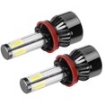 thumbnail image 4 of 2PCS 80W White Light LED Headlights Auto Car LED Bulbs Headlamp G7 for H8 H9 H11, 4 of 6