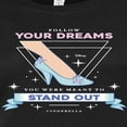 thumbnail image 3 of Disney Cinderella - Follow Your Dreams & Stand Out - Juniors Fitted Graphic T-Shirt, 3 of 5