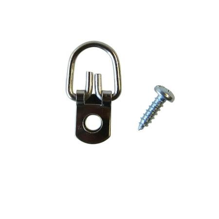

HangZ 10008B 1 Hole D Ring 50lb (50-Pack) 50lb