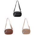 thumbnail image 1 of Bolso Bandolera para Mujeres Y Hombres Con Correa Ajustable Fanny Pack Cuero PU (), 1 of 9
