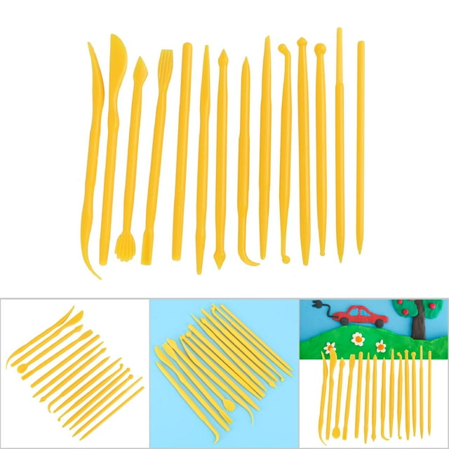 Durable Long Service Life Clay Sculpting Tool, Soft Carving Pottery Tool, Convenient For Soft Clay Home Clay Fondant Cake Grils