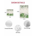 thumbnail image 7 of St. Patrick's Kitchen Dish Towels for Drying Dishes Set of 2, Luck Shamrocks Eucalyptus Leaves Flowers Vintage Waffle Weave Microfiber Hand Tea Bathroom Towels Quick Dry & Absorbent Towel 15.7x23.6, 7 of 7