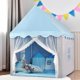 thumbnail image 4 of Tienda de juegos para niños Hugo casa azul decoración habitación infantil, 4 of 7