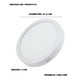 thumbnail image 3 of Lampara De Plafon De 18W Blanca Redonda 22 CM Metalica, 3 of 9