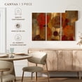 thumbnail image 5 of Elephant Stock Oriental Bazaar I Wall Art - Horizontal Multi Panel Canvas - Living Room Wall Decor - Abstract Multi Panel - Brown And Gray Decor By Silvia Vassileva - 45" x 28", 5 of 8
