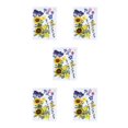 thumbnail image 2 of Matsuzay Flores secas naturales Artesanías hechas a mano Ramos en relieve Flores prensadas Hermoso adorno Presente para tarjetas de boda Type2 NO2, 2 of 6