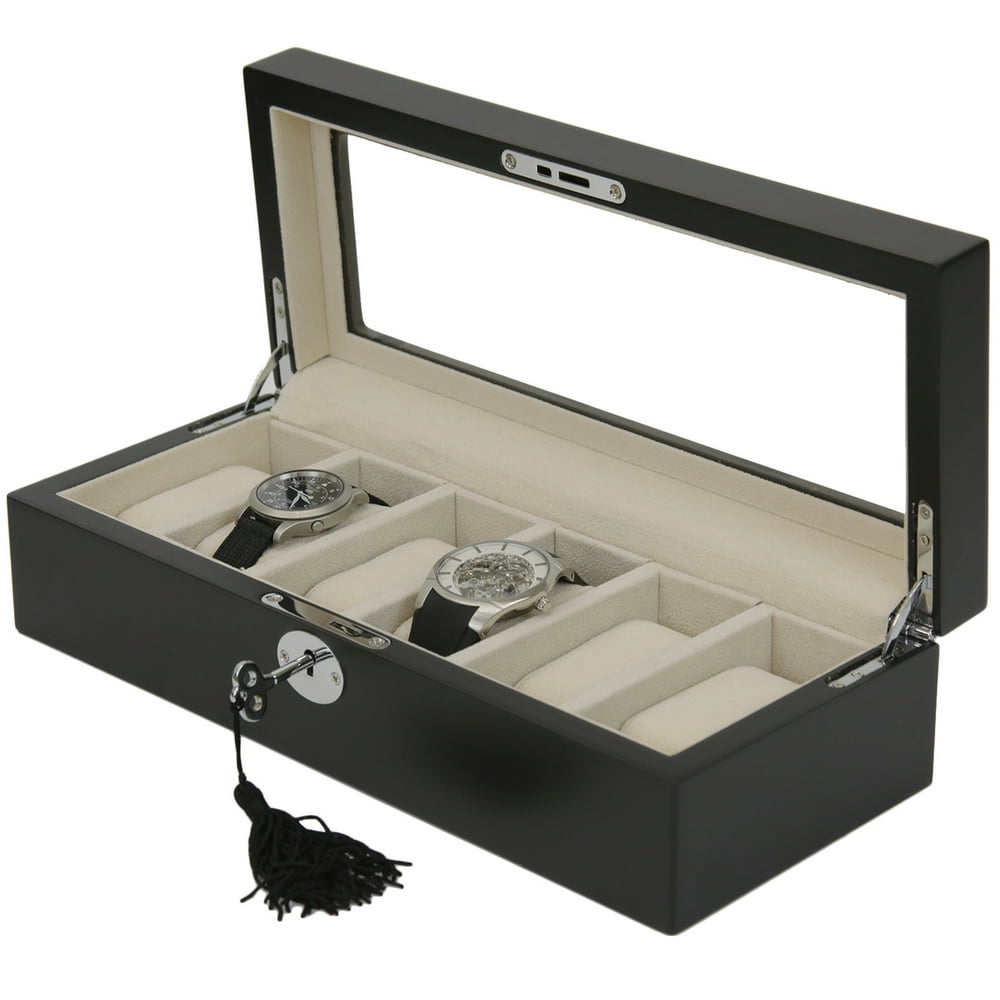 Tech Swiss - Watch Box Storage Display  war for 6 Watches  