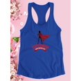 thumbnail image 3 of Mothers Day Supermom Banner Racerback Tank Women -Image by Shutterstock, Female Large, 3 of 4