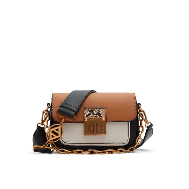 Bandolera ALDO Celestica para mujer, color marrón sintético