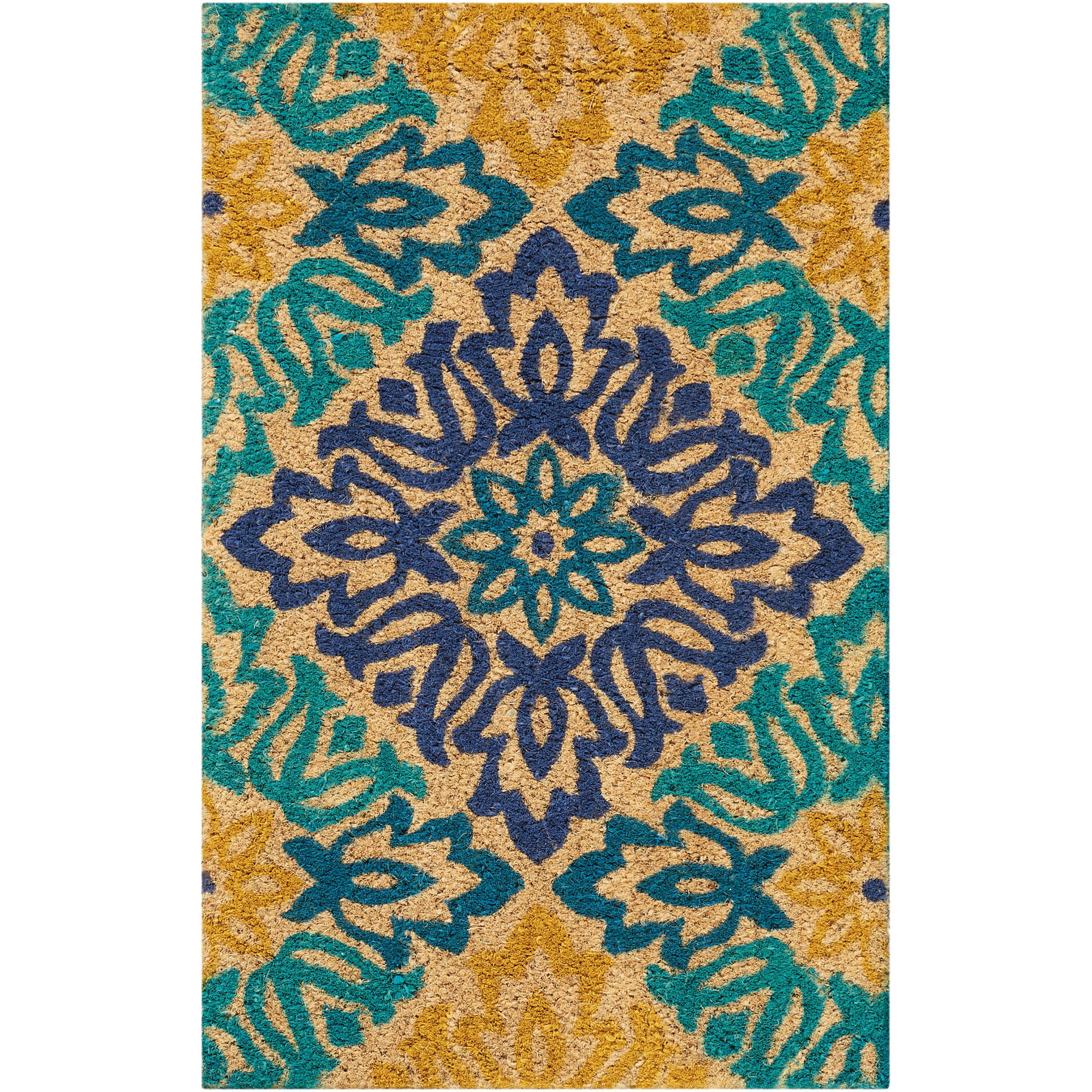 Waverly Greetings "Sweet Things" Aqua Doormat by Nourison