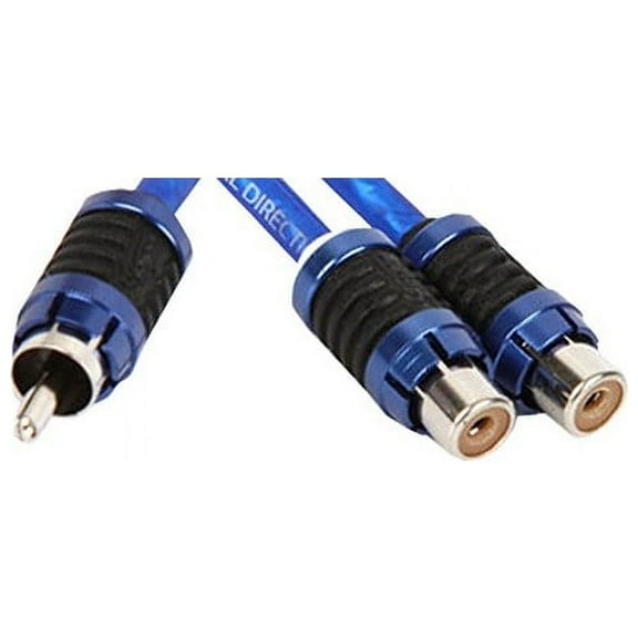 Stinger SI62YF - 2-FEMALE TO 1-MALE Y-ADAPTER INTERCONNECT
