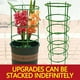 thumbnail image 1 of Jaulas de soporte para plantas trepadoras, para tomates en flor, con estacas y anillo estabilizador, paquete de 10 unidades., 1 of 6