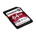 thumbnail image 2 of Kingston Canvas React Plus 64 GB Class 10/UHS-II (, 2 of 2