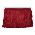 thumbnail image 2 of Belagio 4" Wide x 10 Yards, Chainette Fringe, 1 Bolt, Wine, 2 of 2