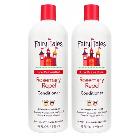 Fairy Tales Rosemary Daily Kids Hair Conditioner 32 Oz (Pack of 2 Conditioners)