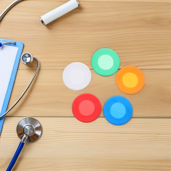 Homoyoyo Silicone Stethoscope Protector in Assorted Colors, Reusable Accessory, and Easy to Use Cover