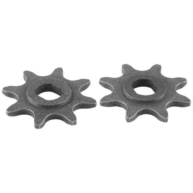 4x Electric Scooter 8 Tooth Sprocket 410 Chain Motor 1/2Inch X1/8Inch Engine Chain Pinion 8T Gear for MY1020 Motor