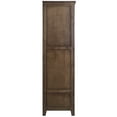 thumbnail image 6 of Crafters and Weavers Craftsman Mission 2-Door Solid Wood Armoire in Cherry, 6 of 11
