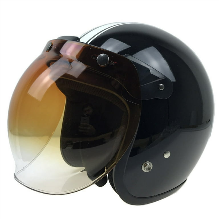 Bubble visor sales motorcycle helmet
