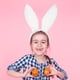 thumbnail image 3 of juego de diadema con orejas y cola de conejo, kit de diadema de peluche para fiesta de cosplay, diadema con orejas de conejo y cola, disfraz de conejo, 3 of 8