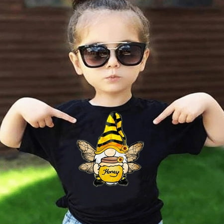

PEASKJP Girl sTops Tees Blouses Lightweigh Soft Toddler Baby Girl Ruffle Sleeve Cotton T Shirts Summer Tank Tops Tee White 12-18 Months