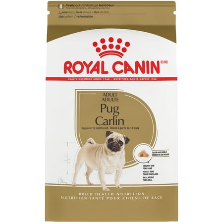 Royal Canin Pug Adult Dry Dog Food, 10 lb