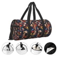 thumbnail image 3 of Easygdp Vintage Floral Bolsa de Viaje, Bolsa de Mano, Bolsa de Gimnasio, Bolsa de Equipaje para Viaje, 3 of 6