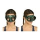 thumbnail image 3 of Visor Cressi Máscara Metis Adulto Verde Camuflaje, 3 of 3
